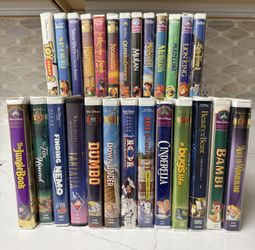 Disney VHS Tapes