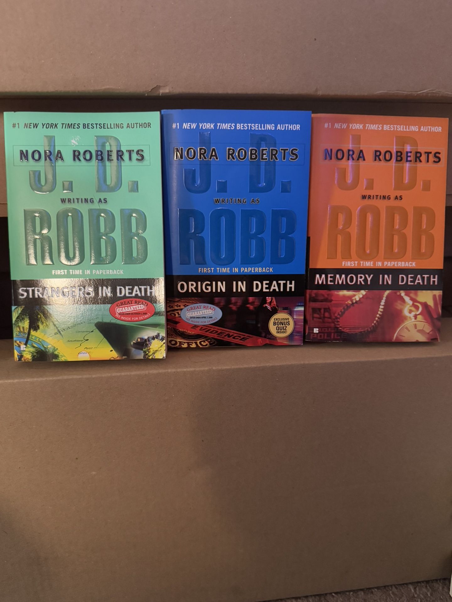 Nora Roberts 3 Books From Series