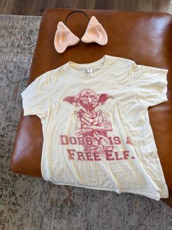 Cute Dobby shirt and matching ears!