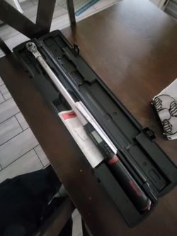 Snap on 1/2 digital torque wrench