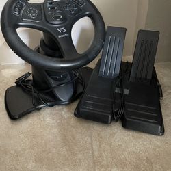 InterAct V3 Racing Wheel for Nintendo 64