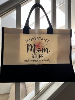 Mom Tote Bags – Gift Bags / Reusable Canvas Totes – $5 Each