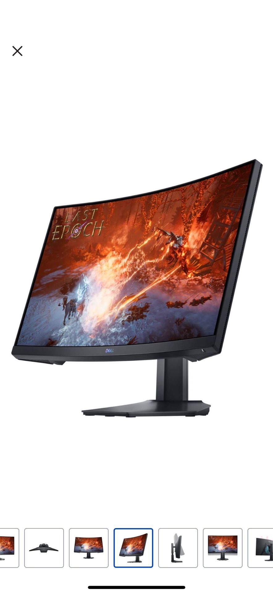 24” VA LED Curved Dell Gaming Monitor