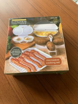 Microwave cooking set