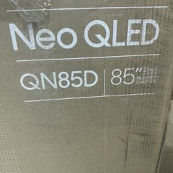 Samsung 85-Inch Class QLED 4K QN85D Series Mini LED, Neo Quantum HDR Smart TV w/Dolby Atmos, Object Tracking Sound Lite, Real Depth Enhancer Pro, Alex
