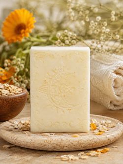 Calendula goat milk soap