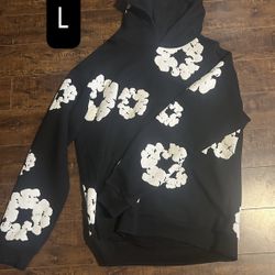 Denim Tears Hoodie (black On White)