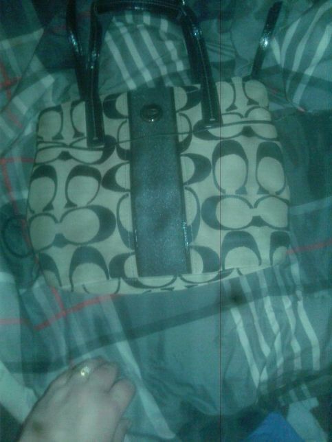Coach tote purse