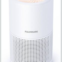 New Air Purifiers for Bedroom, FULMINARE H13 True HEPA Air Filter, Quiet Air Cleaner With Night Light,Portable Small Air Purifier for Home, Office, Li