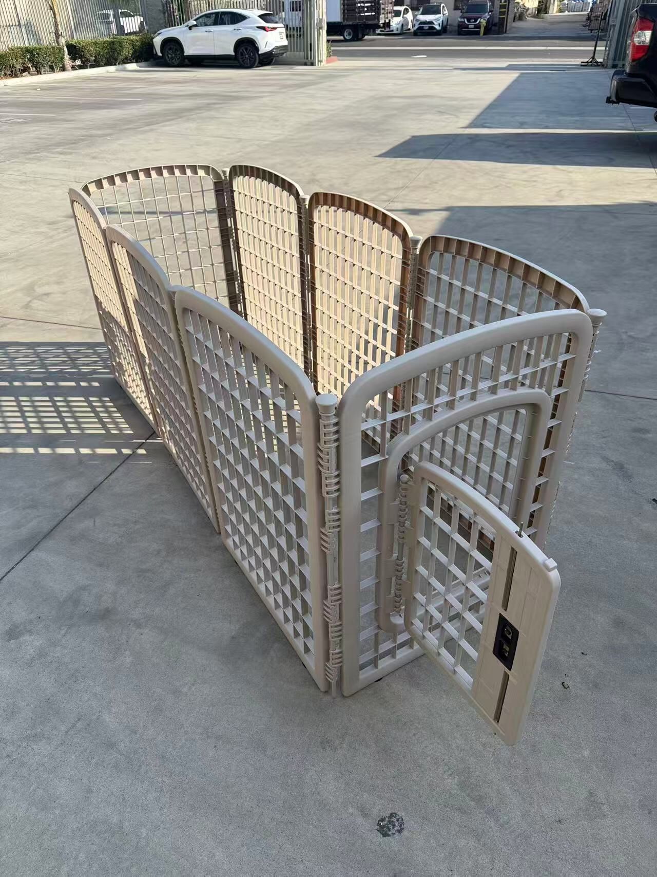 NEW Plastic Dog Playpen Fence Pet Playpen