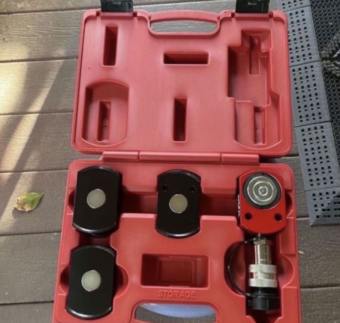 the BA HYDRAULICS Store VA HYDRAULICS HF1005B Hydraulic Cylinder (10 Ton 0.43" Stroke Flat Body Kit)
