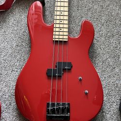 Charvel Bass Guitar Made In Japan With Plush Gig Bag