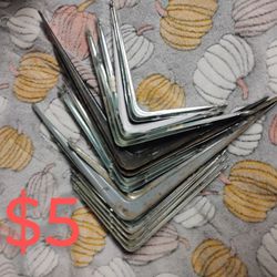 L Bracket Shelf Hangers (17, Different Sizes)