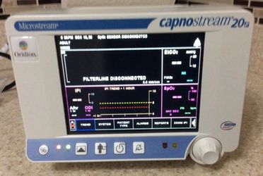 New Capnostream 20 Portable Bedside Monitor Masimo SPO2