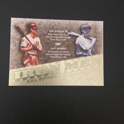 07 Upper Deck Cal Ripken  Lou Gehrig  #IM19. (Gold Foil)