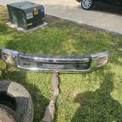 Ford F250/F350 Front Chrome Bumper