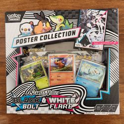 Pokemon Unova Poster Collection Box - SV: Black Bolt (BLK)