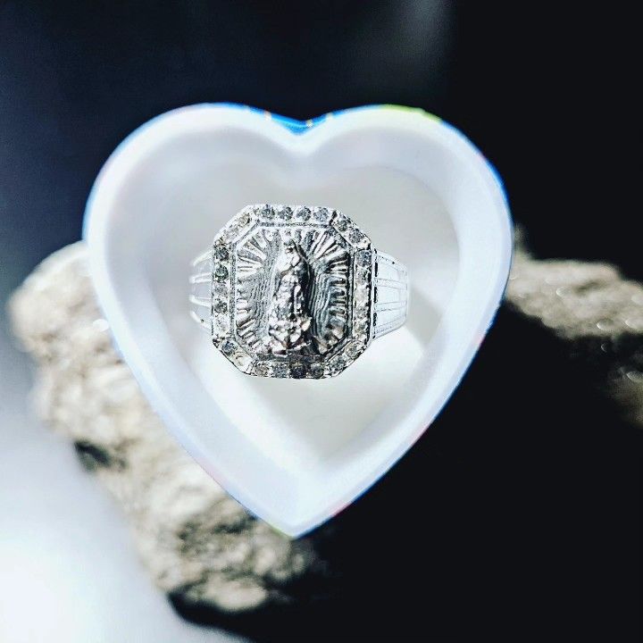 .925 Mexican Silver Ring Size 12"