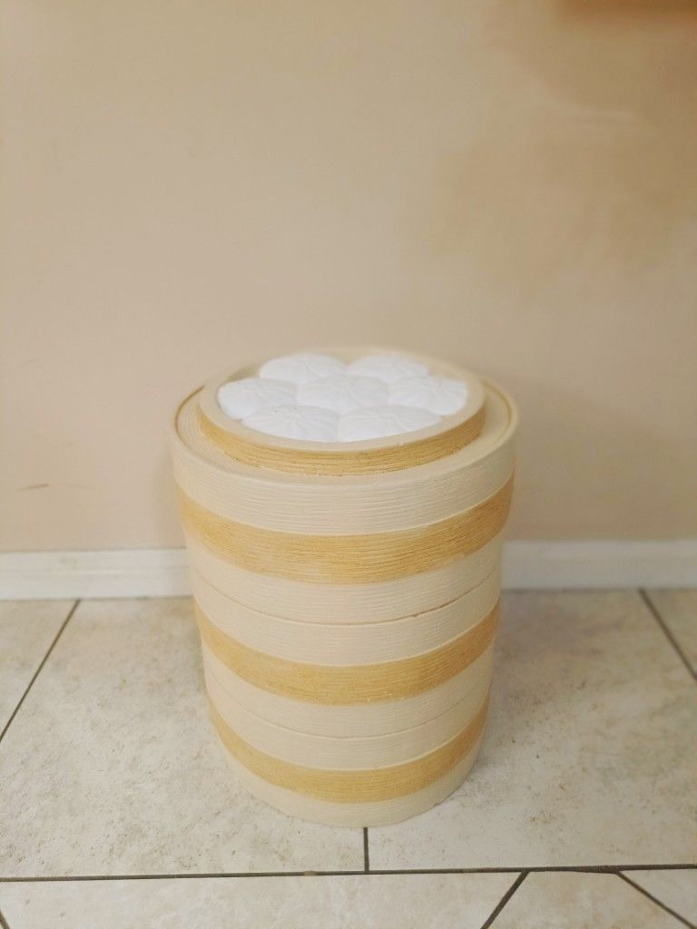 BAO Dumpling Basket Side VIRAL Food Stool SideTable TikTok