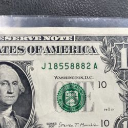 New (3)Consecutive 1$ Bank notes