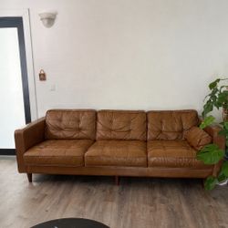 Leather Couch 