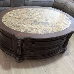 Marble topped Coffee table