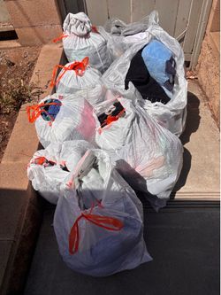 Free Bags of clothes and random stuff
