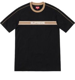 Supreme Stripe Logo S/S t-shirt