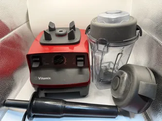 Vitamix Red VM0103 10-Speed Heavy Duty Blender w/ Container and extra lid