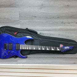 Ibanez Gio 2022 Jewel Blue Electric Guitar With Case 