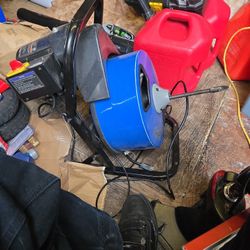 50 Ft Drain Cleaner With Automatic Feed