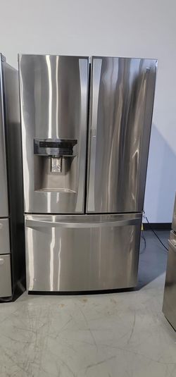 Kenmore 3 Door Stainless Steel Refrigerator Fridge

