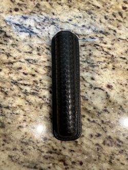 Baton holder basket weave