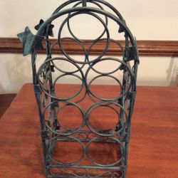 Wine Bottle Holder Like New Great For Kitchen Countertop 