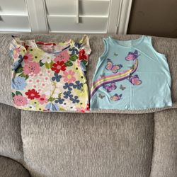 H&M & The Children’s Place Toddler Summer Tops Size 2T