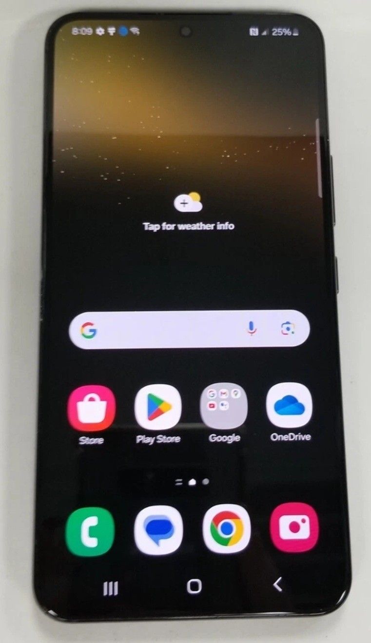 Unlocked Samsung S22 128gb Black