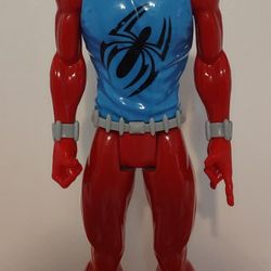 2016 Marvel Titan Hero Series Scarlet Spider 12" Hasbro Action Figure -Spiderman