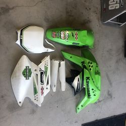 2007 Kawasaki 250f Factory Plastics