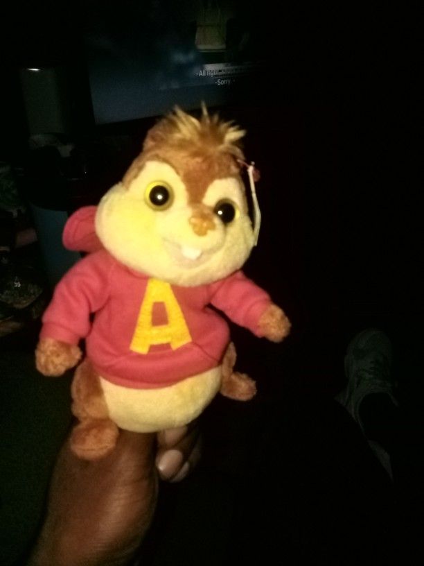 Alvin And The Chipmunks Beanie Baby $25