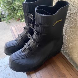 Mens Slip On Rain Boots