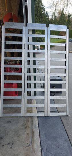 6ft Alluminum Triple Ramp 