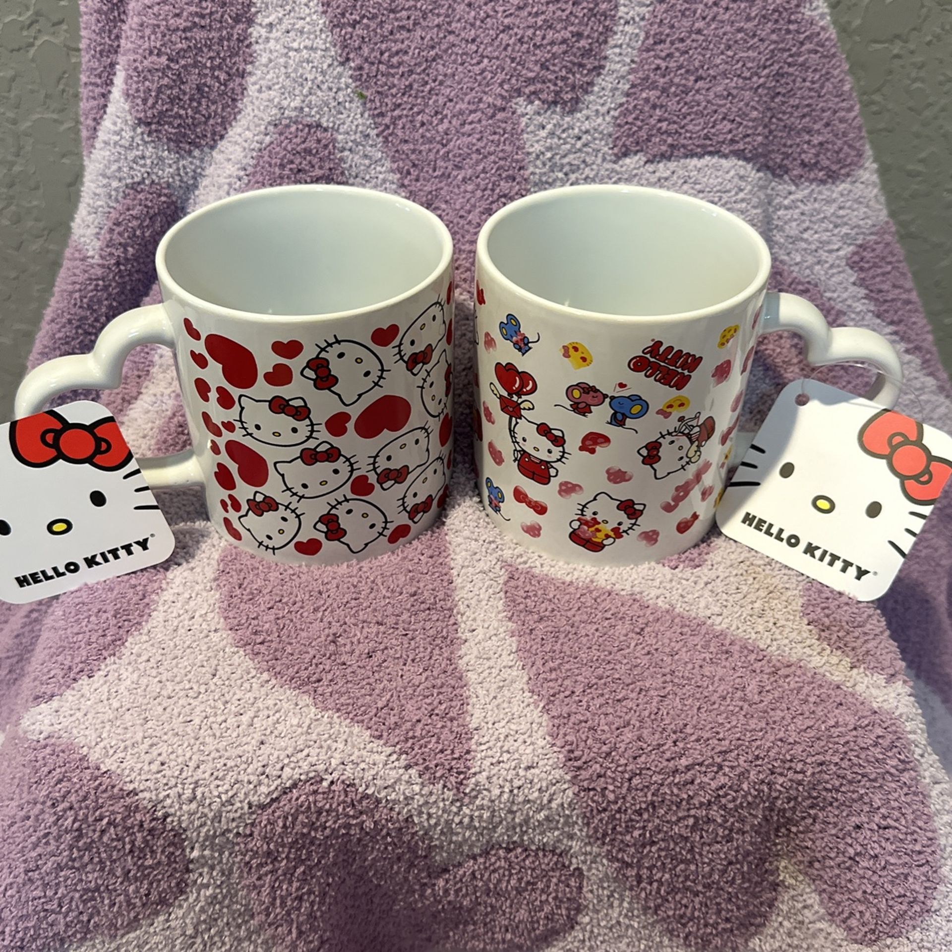 Brand New Hello Kitty Valentines Cups Or Mugs