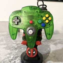 N64 Jungle Green Controller Authentic 