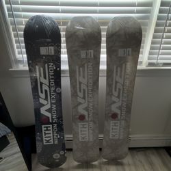 Kith Snowboards Brand New
