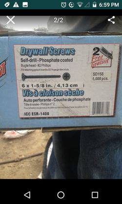 Pro twist dry wall screws