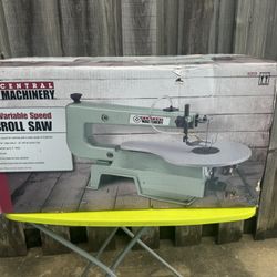 Central Machinery 16" Variable Speed 23 LB Scroll Saw 83012