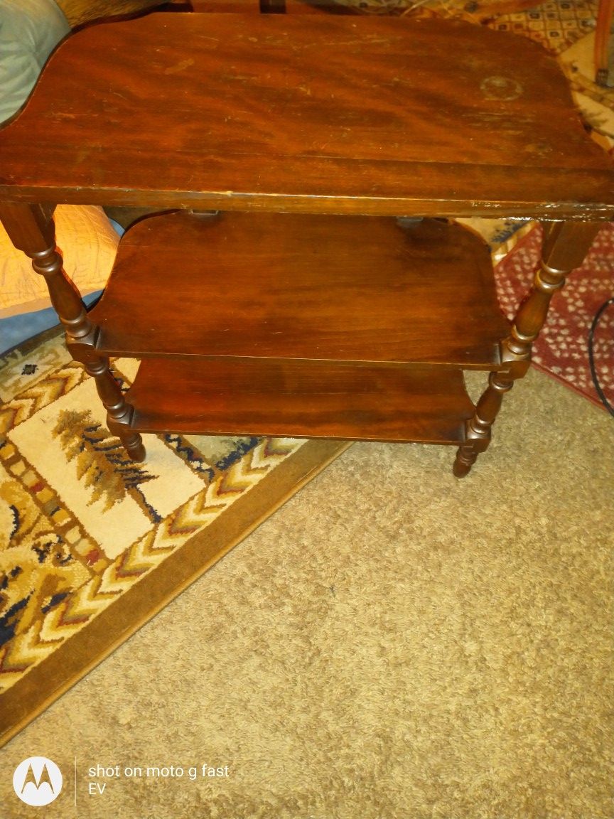 3 tier side table