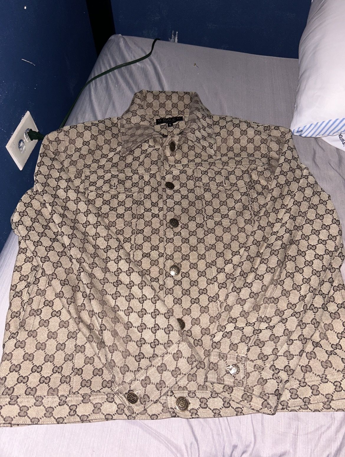 Button Up Gucci Jacket 