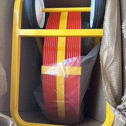 JAMESON Marked Fish Tape: 600 ft Lg, 32 in Case Dia, 1,000 lb Tensile Strength,