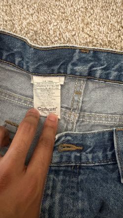 Carhartt Light Wash Denim Jeans